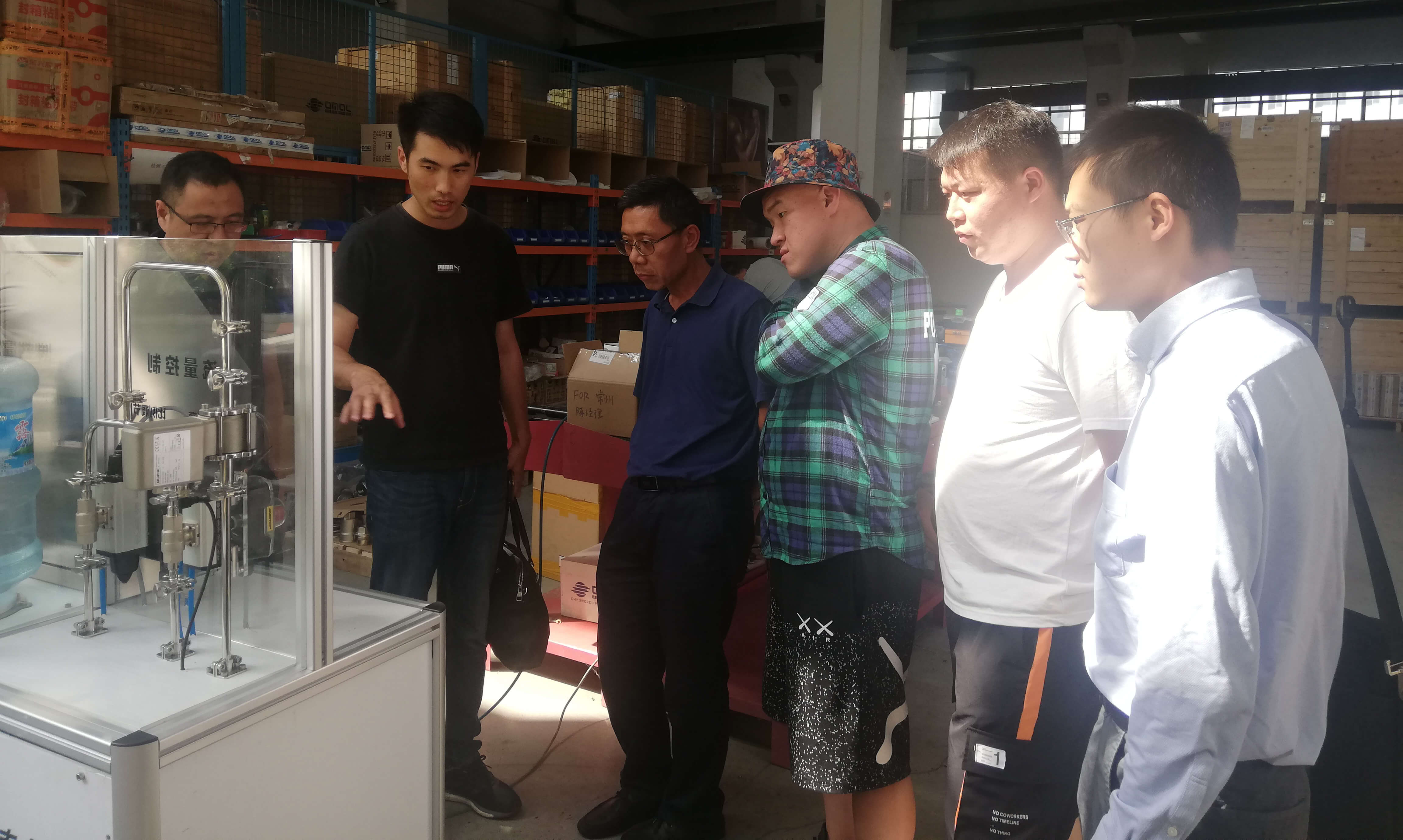 歡迎北京排水集團小紅門再生水廠蒞臨得銳自動化考察調(diào)研！