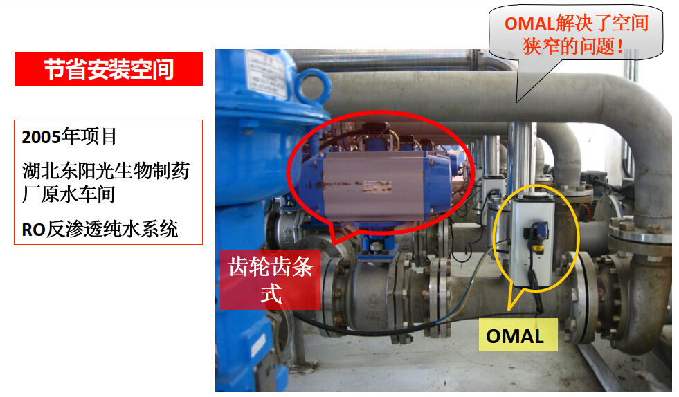 OMAL閥門在東陽光制藥的應(yīng)用 OMAL閥門在東陽光制藥的應(yīng)用